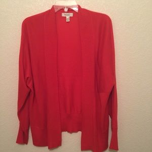 Dress Barn open front cardigan. Lg